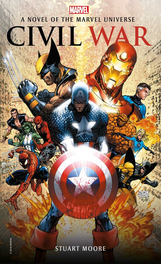 Marvel novels - Civil War