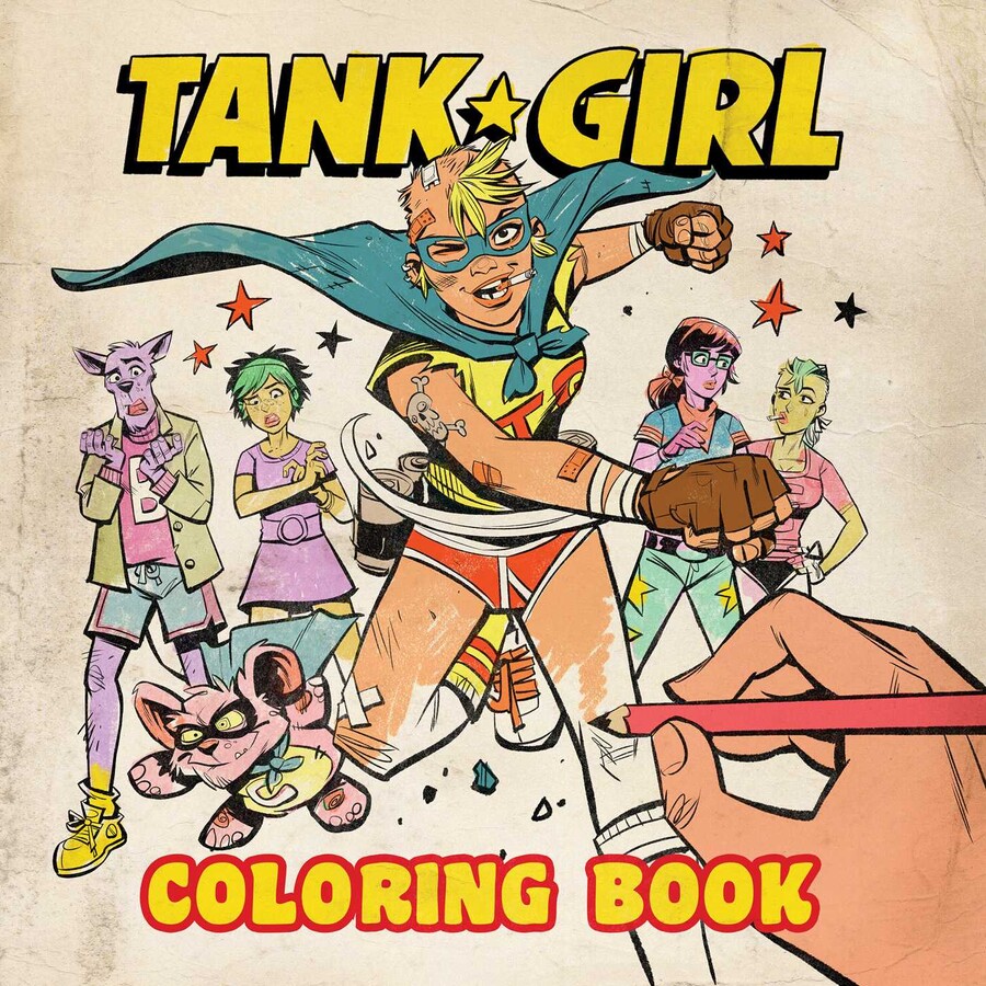 Tank Girl: Colouring Book