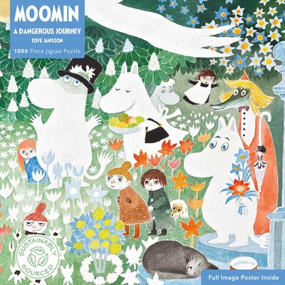 Adult Sustainable Jigsaw Puzzle Moomin: A Dangerous Journey