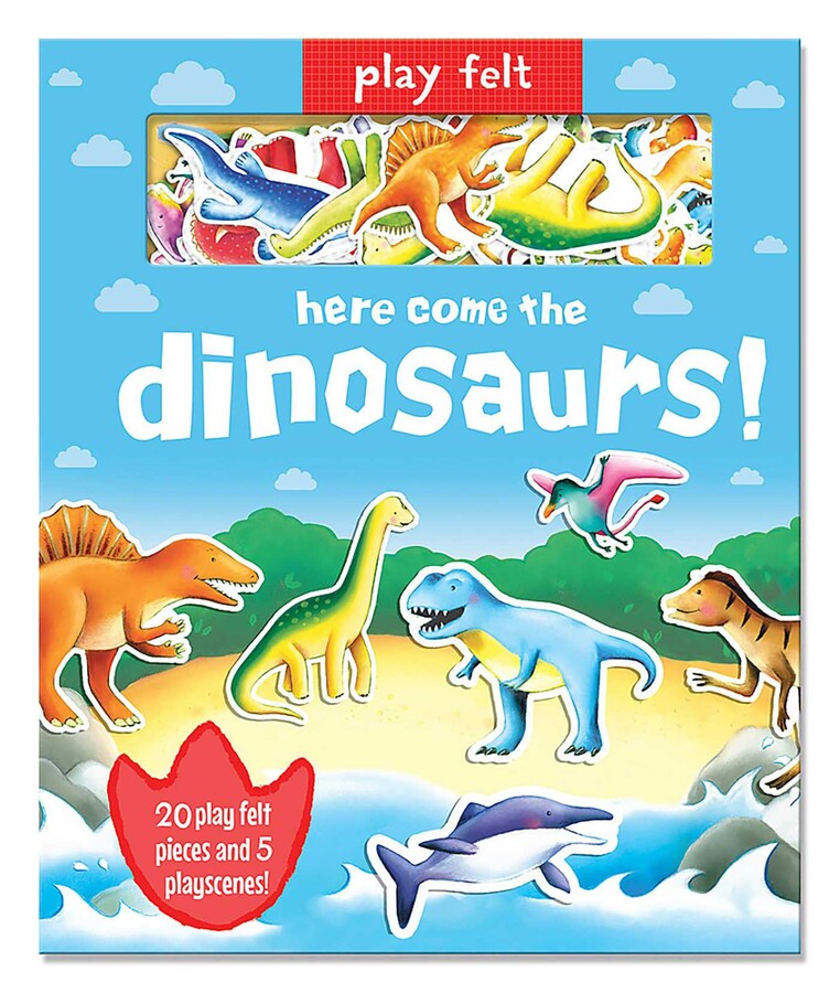 Here Come the Dinosaurs (Play Felt)