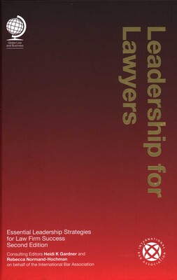 Leadership for Lawyers Leadership for Lawyers