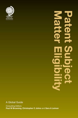 Patent Subject Matter Eligibility Patent Subject Matter Eligibility
