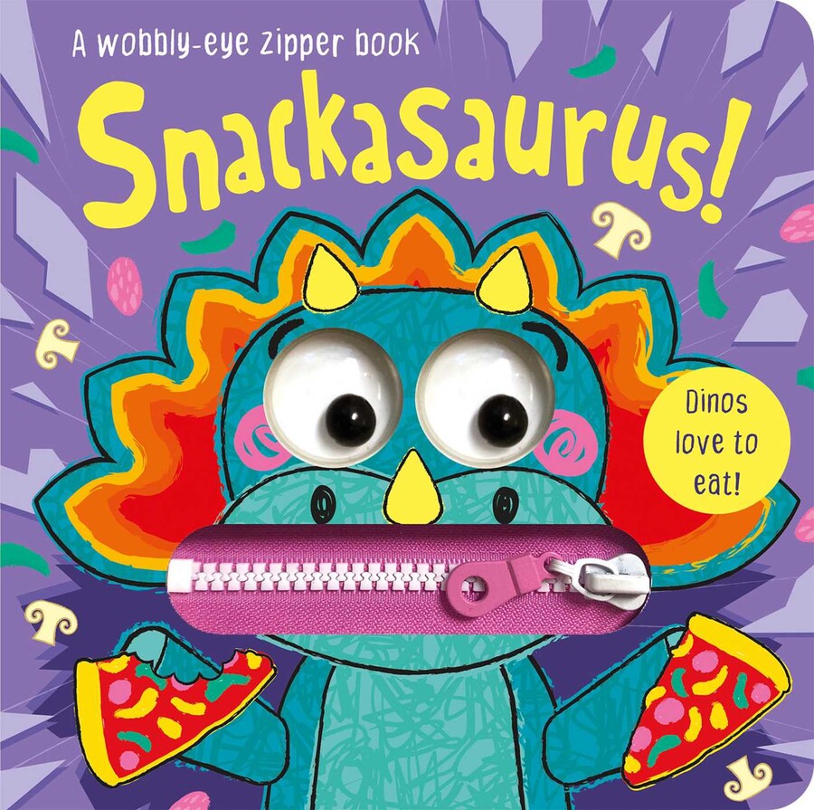 Snackasaurus! (Wobbly Eye Zipper)
