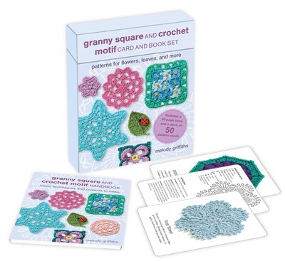 Granny Square and Crochet Motif Card and Book Set: 50 cards and a 64-page book Granny Square and Crochet Motif Card and Book Set: 50 cards and a 64-page book
