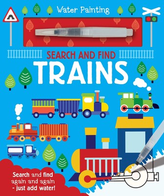Trains (Water Painting Search and Find) Trains (Water Painting Search and Find)