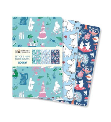 Moomin Classics Set of 3 Mini Notebooks Moomin Classics Set of 3 Mini Notebooks