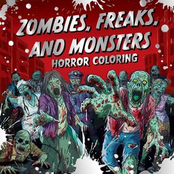 Zombies, Freaks, and Monsters: Horror Coloring Zombies, Freaks, and Monsters: Horror Coloring