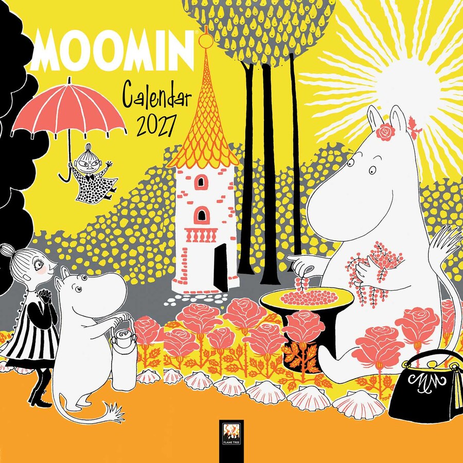 Moomin Wall Calendar 2027 (Art Calendar)