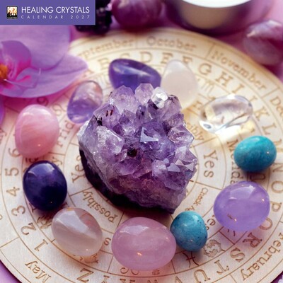 Healing Crystals Wall Calendar 2027 (Art Calendar) Healing Crystals Wall Calendar 2027 (Art Calendar)
