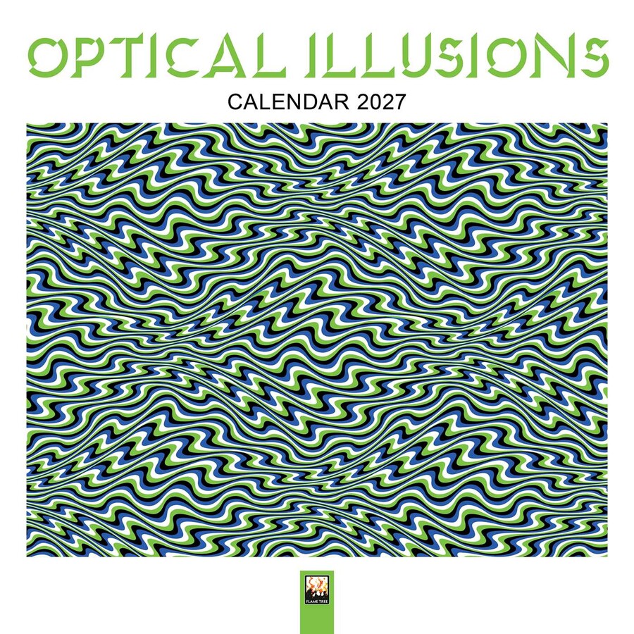 Optical Illusions Wall Calendar 2027 (Art Calendar)