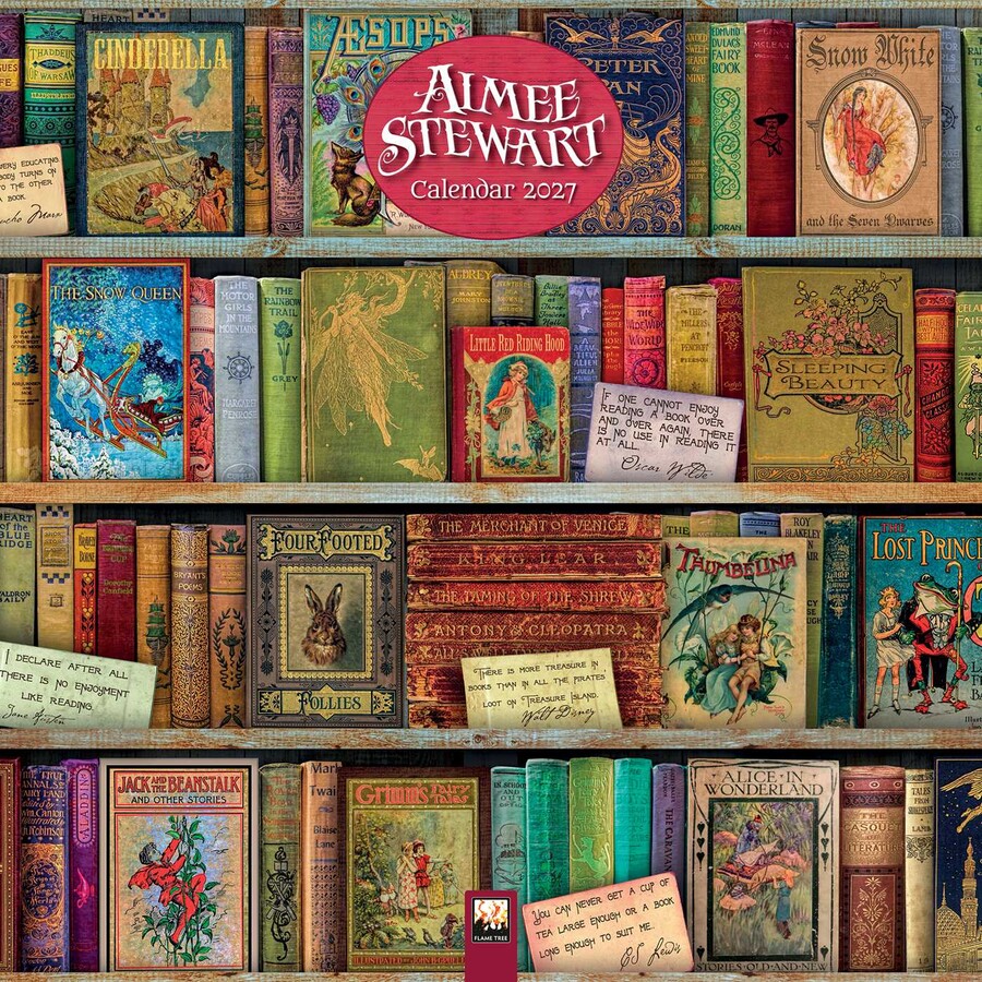 Aimee Stewart Wall Calendar 2027 (Art Calendar)