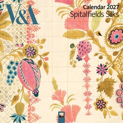 V&A: Spitalfields Silks Wall Calendar 2027 (Art Calendar)