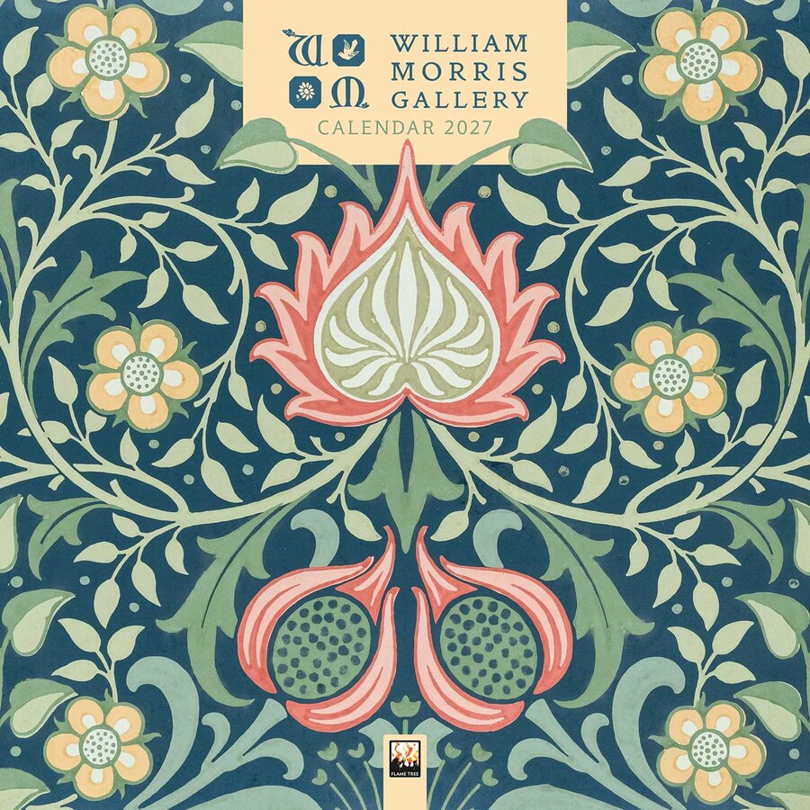 William Morris Gallery Wall Calendar 2027 (Art Calendar)