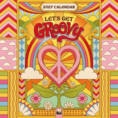Dreamadelic: Let's Get Groovy Mini Wall calendar 2027 (Art Calendar) Dreamadelic: Let's Get Groovy Mini Wall calendar 2027 (Art Calendar)