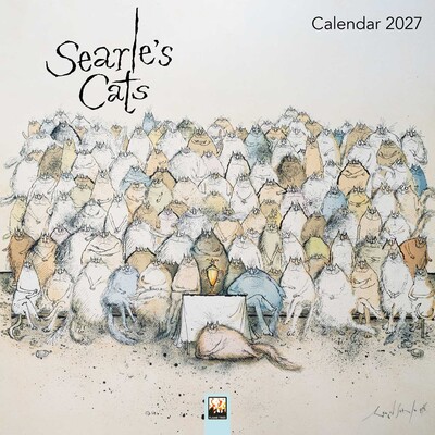 Ronald Searle's Cats Mini Wall calendar 2027 (Art Calendar) Ronald Searle's Cats Mini Wall calendar 2027 (Art Calendar)