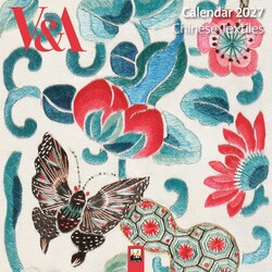V&A: Chinese Textiles Mini Wall Calendar 2027 (Art Calendar)