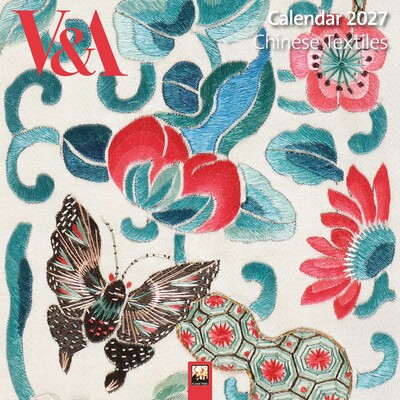 V&A: Chinese Textiles Mini Wall Calendar 2027 (Art Calendar) V&A: Chinese Textiles Mini Wall Calendar 2027 (Art Calendar)