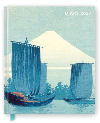 Japanese Woodblocks 2027 Desk Diary Planner - Week to View, Illustrated Throughout Japanese Woodblocks 2027 Desk Diary Planner - Week to View, Illustrated Throughout