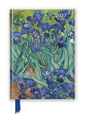 Vincent van Gogh: Irises 2027 Luxury Diary Planner - Page to View with Notes Vincent van Gogh: Irises 2027 Luxury Diary Planner - Page to View with Notes