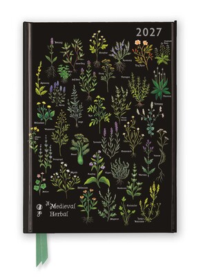 Anna Stead: A Medieval Herbal 2027 Luxury Diary Planner - Page to View with Notes Anna Stead: A Medieval Herbal 2027 Luxury Diary Planner - Page to View with Notes