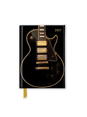Black Gibson Guitar 2027 Luxury Pocket Diary Planner - Week to View Black Gibson Guitar 2027 Luxury Pocket Diary Planner - Week to View
