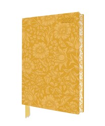 William Morris: Mallow 2027 Artisan Art Vegan Leather Diary Planner - Page to View with Notes