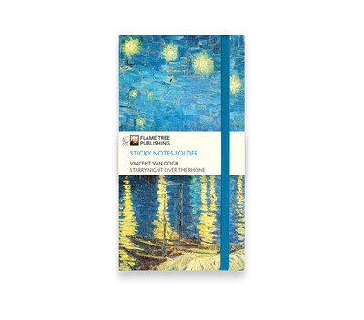 Vincent van Gogh: Starry Night over the Rhône Flame Tree Sticky Notes Folder Vincent van Gogh: Starry Night over the Rhône Flame Tree Sticky Notes Folder