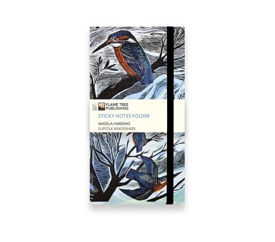 Angela Harding: Suffolk Kingfishers Flame Tree Sticky Notes Folder Angela Harding: Suffolk Kingfishers Flame Tree Sticky Notes Folder