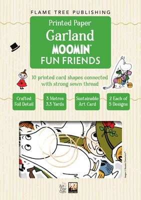 Moomin Fun Friends Paper Garland Moomin Fun Friends Paper Garland