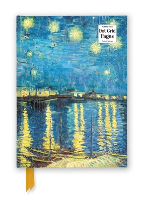 Vincent van Gogh: Starry Night over the Rhône (Foiled Dot Grid Journal) Vincent van Gogh: Starry Night over the Rhône (Foiled Dot Grid Journal)