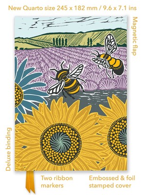 Kate Heiss: Sunflower Fields (Foiled Quarto Journal) Kate Heiss: Sunflower Fields (Foiled Quarto Journal)