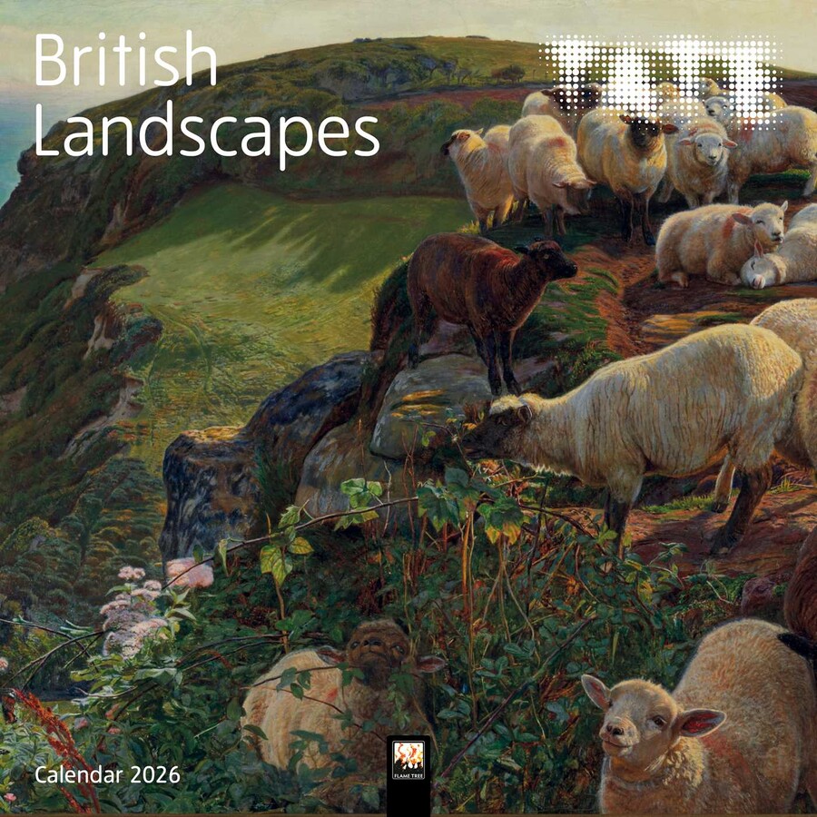 Tate British Landscapes Wall Calendar 2026 (Art Calendar) Book