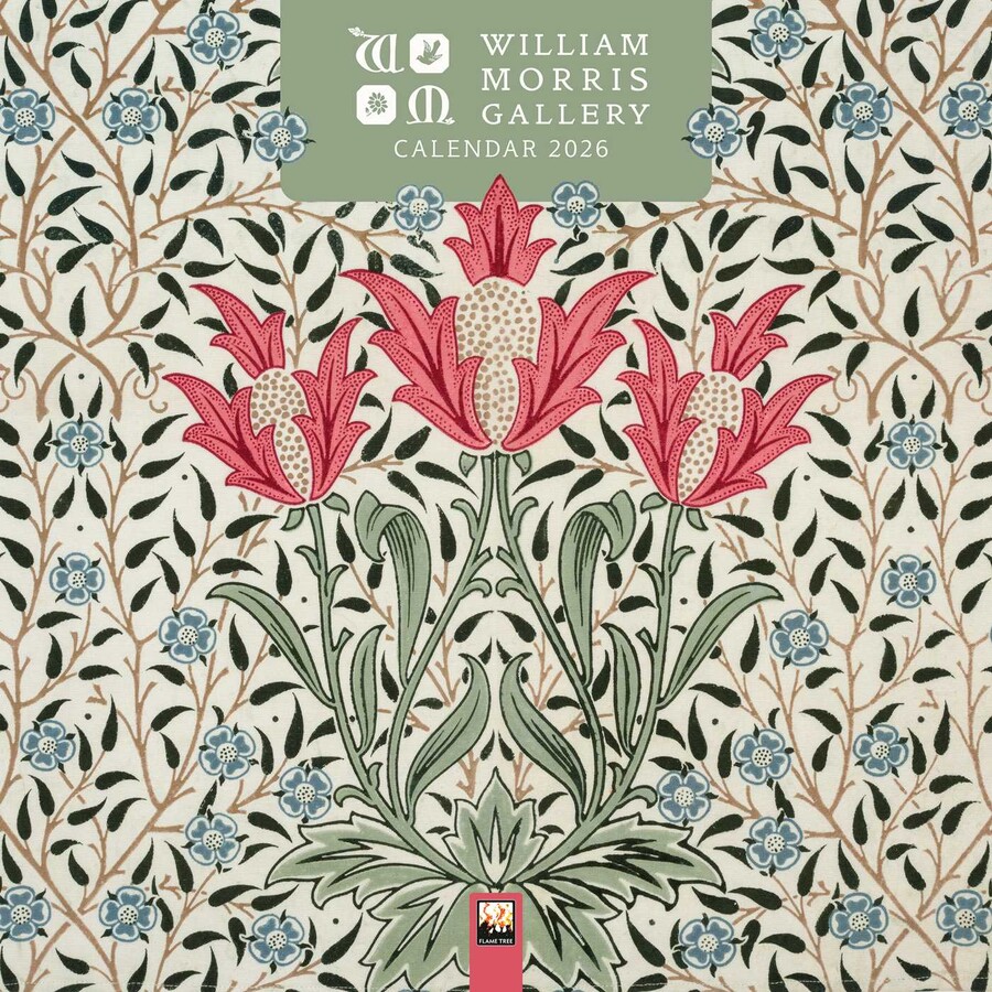 William Morris Gallery Wall Calendar 2026 (Art Calendar) Book Summary