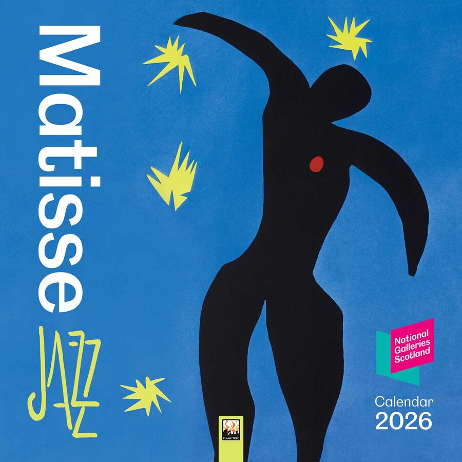 National Galleries Scotland Matisse Jazz Wall Calendar 2026 (Art