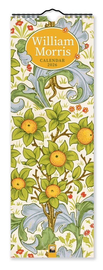 William Morris Slim Calendar 2026 (Art Calendar) - Book Summary &amp; Video ...