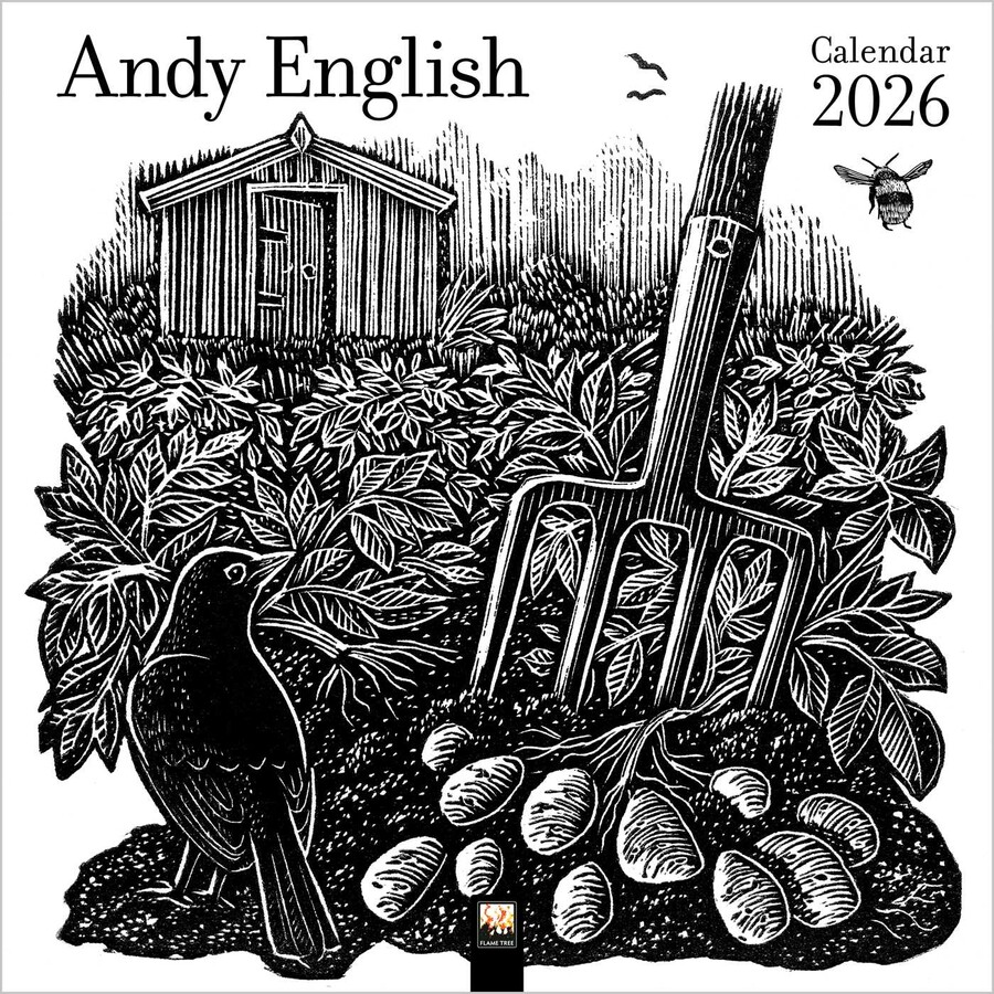 Andy English Wall Calendar 2026 (Art Calendar) Book Summary & Video