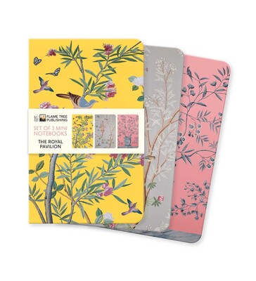 Royal Pavilion, Brighton Set of 3 Mini Notebooks Royal Pavilion, Brighton Set of 3 Mini Notebooks