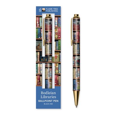Bodleian Libraries: Hobbies & Pastimes Bookshelves Boxed Decorative Ballpoint Pen Bodleian Libraries: Hobbies & Pastimes Bookshelves Boxed Decorative Ballpoint Pen
