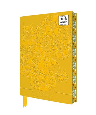 Vincent van Gogh: Sunflowers Artisan Art Blank Notebook (Flame Tree Journals)