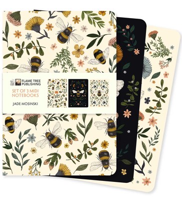 Jade Mosinski Set of 3 Midi Notebooks Jade Mosinski Set of 3 Midi Notebooks