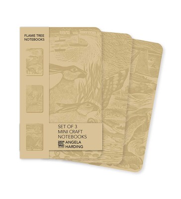 Angela Harding Set of 3 Mini Craft Notebooks Angela Harding Set of 3 Mini Craft Notebooks