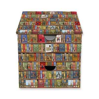 Bodleian Libraries: High Jinks Bookshelves Flame Tree Memo Box with Drawer Bodleian Libraries: High Jinks Bookshelves Flame Tree Memo Box with Drawer
