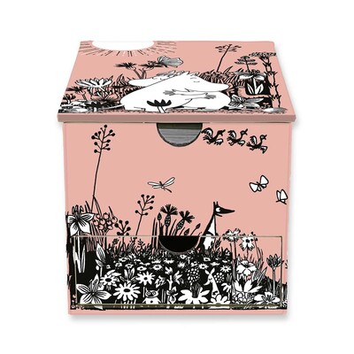 Moomin Love Flame Tree Memo Box with Drawer Moomin Love Flame Tree Memo Box with Drawer