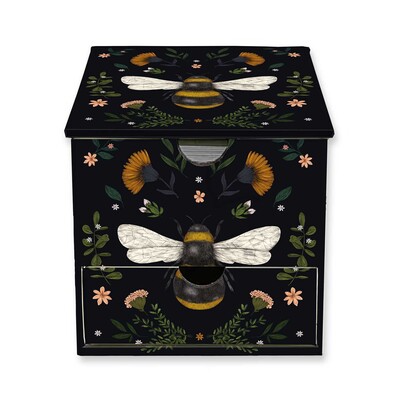 Jade Mosinski: Bee Flame Tree Memo Box with Drawer Jade Mosinski: Bee Flame Tree Memo Box with Drawer