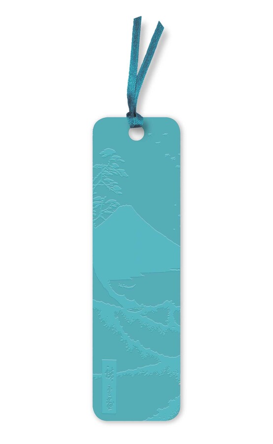 Utagawa Hiroshige: Sea at Satta Artisan Art Vegan Leather Bookmarks (pack of 10)