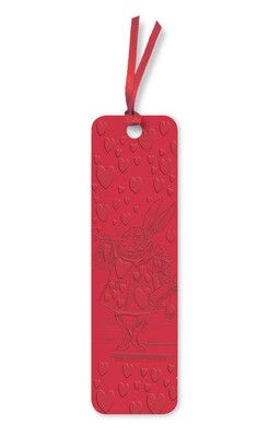 Alice's Adventures in Wonderland: White Rabbit Artisan Art Vegan Leather Bookmarks (pack of 10) Alice's Adventures in Wonderland: White Rabbit Artisan Art Vegan Leather Bookmarks (pack of 10)