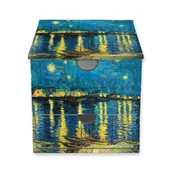 Vincent van Gogh: Starry Night over the Rhône Flame Tree Memo Box with Drawer Vincent van Gogh: Starry Night over the Rhône Flame Tree Memo Box with Drawer
