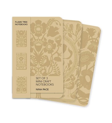 Nina Pace Set of 3 Mini Craft Notebooks Nina Pace Set of 3 Mini Craft Notebooks