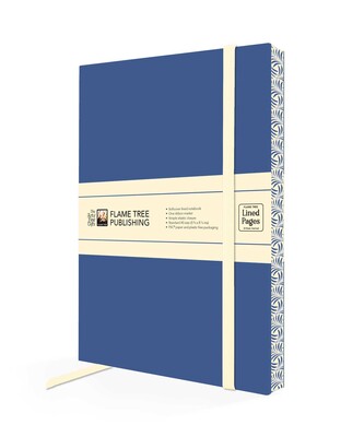 Dark Blue & Cream Artisan Paperback Notebook Dark Blue & Cream Artisan Paperback Notebook