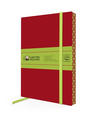 Ruby Red & Sage Green Artisan Paperback Notebook Ruby Red & Sage Green Artisan Paperback Notebook